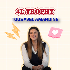 Amandine participera au 4L Trophy