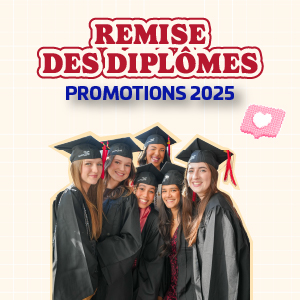 Remise des diplômes - promotions 2025