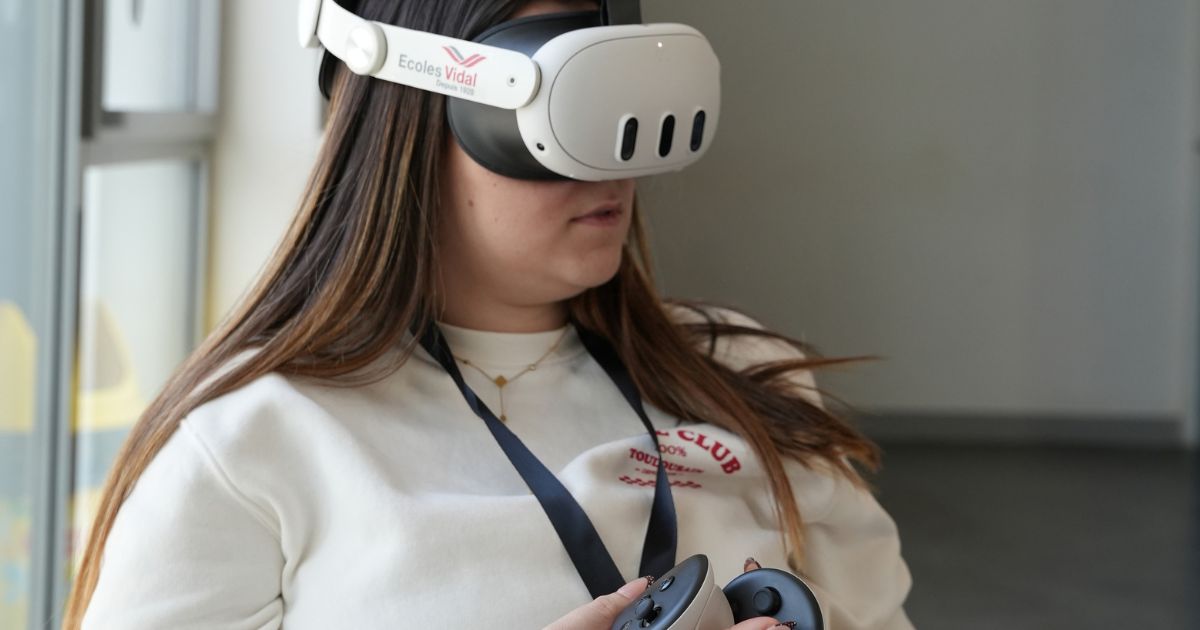 Réalité virtuelle aux Ecoles Vidal
